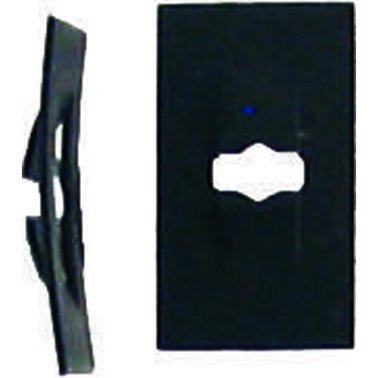 Flat Speed Nut - Fits Stud Size 1/16    (100 per pack)