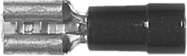 Female Disconnect-3/16 Tab Width 16-14 AWG Blue    (100 per pack)