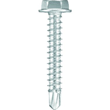 Hex Washer Head Drill Point Screw - #8 Diameter 1 Length (100 per pack)