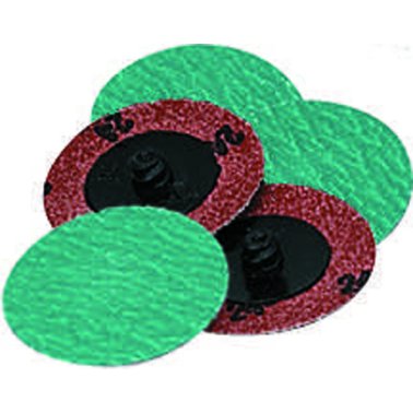 Locking Grinding Disc 2 Diameter Zirconium Grain 36 Grit Twist-On Arbor (25 per pack)