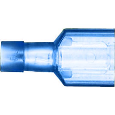 Female Disconnect-1/4 Tab Width Fully-Insulated Nylon 16-14 AWG Blue (100 per pack)