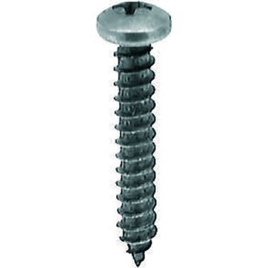 Phillips Pan Head Trim Screw - #8 Diameter; 3/4 Length; Phillips Drive; Pan Head; Steel; Special Black Finish; Sheet Metal Screw (100 per pack)