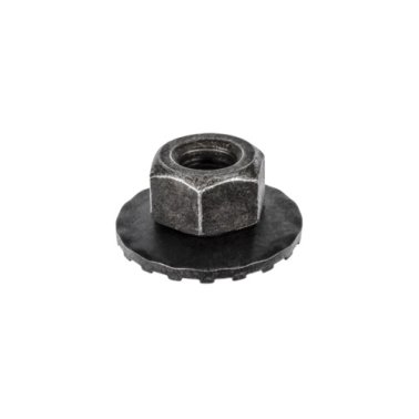 Metric Hex Nut with 19mm Free Spinning Washer (50 per pack)