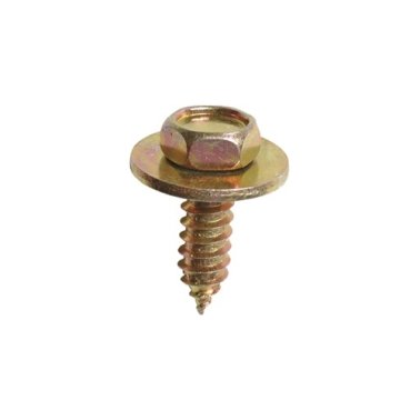 Indented Hex Head Self-Tapping Screw with 18mm Washer    (100 per pack)