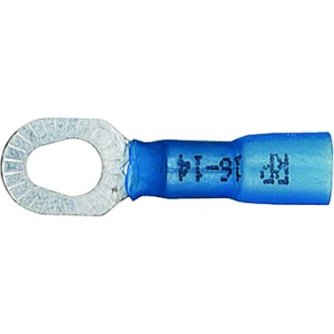 Ring Tongues 16-14 AWG 6-8-10 Stud Size Blue (50 per pack)