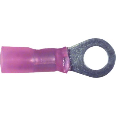 Ring Tongues 22-18 AWG 10 Stud Size Nylon-Insulated Red    (50 per pack)