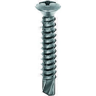 Phillips Oval Head Drill Point Screw (100 per pack)