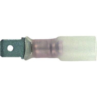 Male Disconnect-1/4 Tab Width 16-14 AWG Blue (50 per pack)