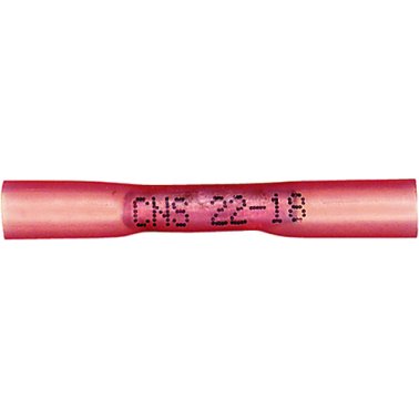 Butt Connector 20-18 AWG Red (50 per pack)