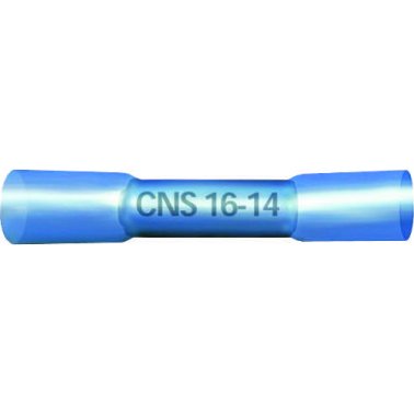 Butt Connector 16-14 AWG Blue (50 per pack)