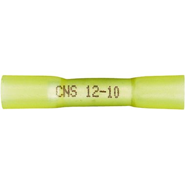 Butt Connector 12-10 AWG Yellow    (50 per pack)