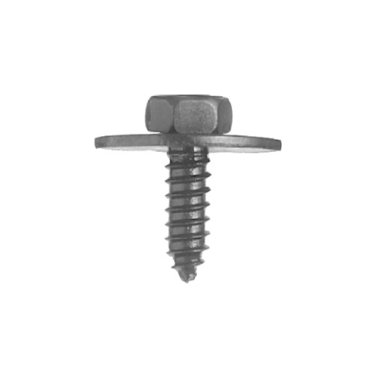 Hex Head Sheet Metal Screw with 24mm Washer - M6.3 Diameter    (100 per pack)
