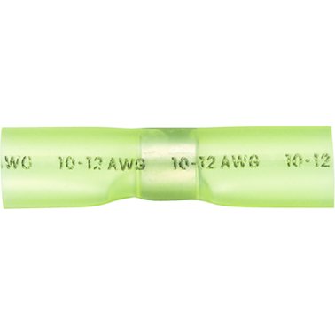Butt Connector 12-10 AWG Yellow (25 per pack)