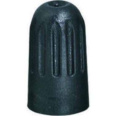 Kent Tire Repair Tire Valve Cap - Long-Skirted Black Plastic (100 per pack)
