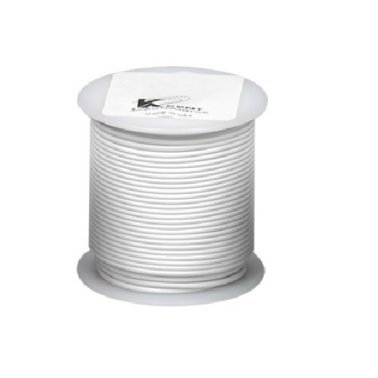 Cross Linked Primary Wire-18 AWG - White (Sold Individually)