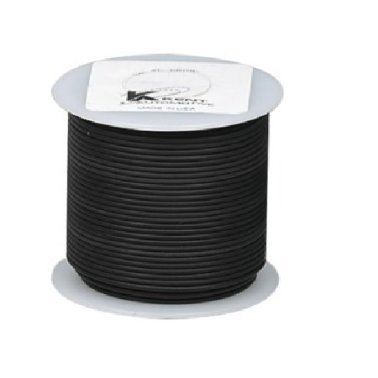 Cross Linked Primary Wire-18 AWG - Black (Sold Individually)