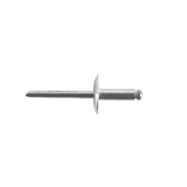 Pull Rivet Grip-Tite Aluminum/Aluminum Standard Flange (Dome Head) .188 - .375 Grip Range 3/16 Diameter    (100 per pack)
