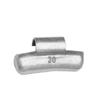 FN Series Polymer-Coated Lead Clip-on Wheel Weight - 20 g. (25 per pack)
