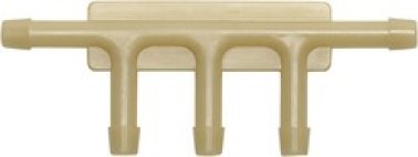 Hose and Tubing Connectors Five-Way Vacuum Connector Tee Manifold Vacuum, Distributor Amplifier and Sensor to Air Cleaner 3/16 " (Pack of 10)