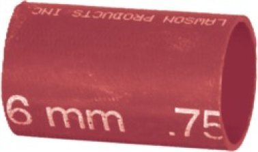 Heat Shrink 2-4/0 AWG, Red, 1.10" I.D. Before Shrinkage .375" I.D. After Shrinkage Shrink Ratio-3 to 1 (Pack of 5)