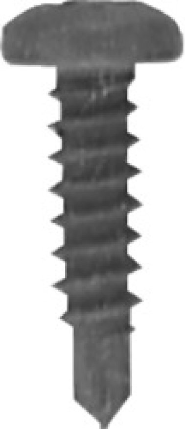 Phillips Pan Head Self-Drilling Screw - #8 Diameter; 5/8" Length; Phillips Drive; Pan Head; Black Finish; Drill Point Screw (Pack of 100)