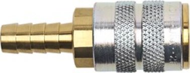Heavy-Duty Quick Disconnect Coupler 1/4 Standard Industrial Barb 3/8 (Pack of 2)