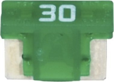 Low-Profile MINI Fuses-30 Amps , Green (Pack of 5)