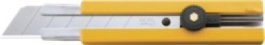OLFA® - 25mm Rubber Inset Grip Utility Knife (H-1) (Pack of 1)
