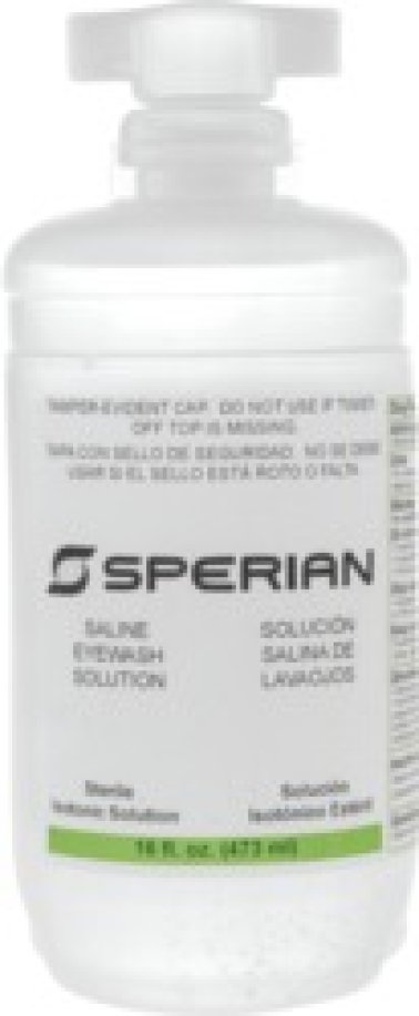 Sperian - Eye Wash Bottle with Extended Flow Nozzles, 16 Oz (Pack of 1)