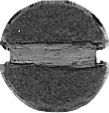 Machine Screw, Slotted Flat Head, Plain Finish, 18-8 Stainless Steel, #4 x 3/4" (Pack of 50)