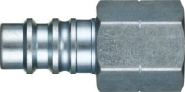 Dixon - Heavy-Duty Quick Disconnect Plug Steel 3/8 High Flow Female NPTF 3/8-18 (Pack of 1)