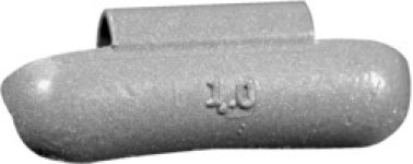 LH Series Polymer-Coated Lead Clip-on Wheel Weight - 2 oz. (Pack of 25)