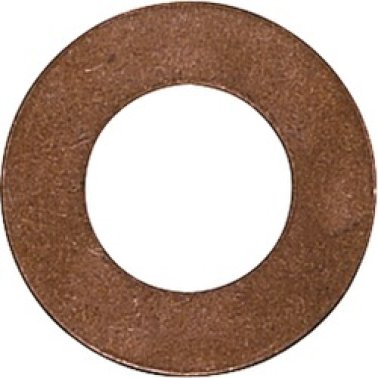 Copper Drain Plug Gasket and Sealing Ring - 12mm x 22mm Nominal Size, 1.6mm Thick, 12.0mm I.D., 22mm O.D. (Pack of 10)
