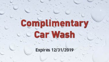 Toyota of Deerfield Beach Car Wash Business Cards