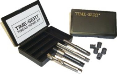 TIME-SERT® - Professional Thread Repair Metric Kit, Thin-Walled Synchronized Internal External Threads, Self-Locking, Solid Bushing, M12 x 1.75 (Pack of 1)