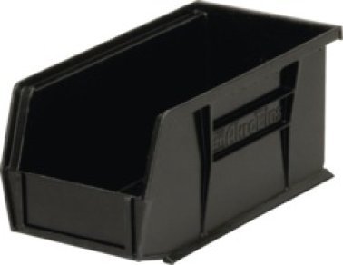 Akro-Mils® - AkroBin®, Black, 10-7/8" x 5-1/2" x 5" (Pack of 12)
