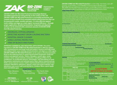 Bio-Zone (AMP) Anti-Microbial Protection 5 gal drum - ZAK Products