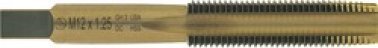Regency® - Plug Hand Tap, High Speed Steel, Gold Oxide Finish, 4 Flute, M5 x 0.8, 7/8" Thread Length (Pack of 1)