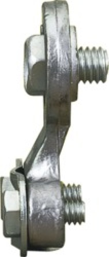 Battery Terminal, 4-2 AWG, Side-Mount, Universal Polarity, Heavy-Duty Alloy Cast, Corrosion-Resistant, Beveled Edge (Pack of 5)