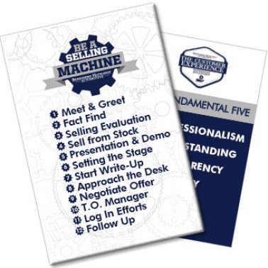 12 Steps to the Sale Pocket Cards - 500 Count