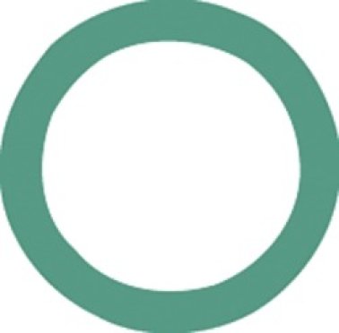 Air Conditioning O-Ring for #10 GM Dual Fitting, HNBR, Green (Pack of 10)