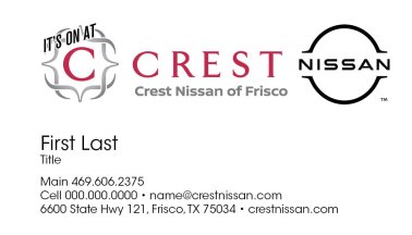 Crest Nissan BC Version 2 Fax