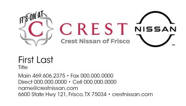 Crest Nissan BC Version 4 Fax