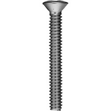 Machine Screw, Phillips Oval Head, Steel, Zinc Finish, Fine Thread, #10-32 x 3/4" (Pack of 100)