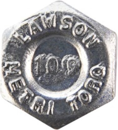 Metri-Torq® - DIN 933 Hex Cap Screw, Grade 10.9, Alloy Steel, Zinc Finish, Coarse Thread, 7.7mm Head Height, 17mm Across Flats, M10-1.5 x 35mm (Pack of 25)