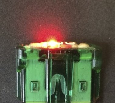 ATO/ATC Smart Glow Fuse with LED Indicator, 20 Amps, Yellow (Pack of 5)