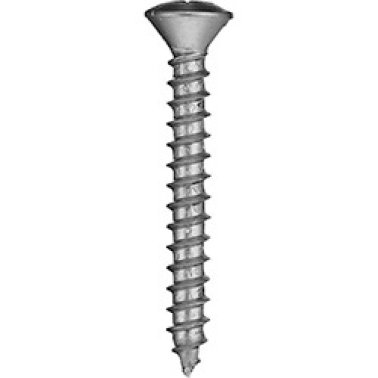 Sheet Metal Screw, Phillips Oval Head, Steel, Zinc Finish, #8 x 1/2" (Pack of 100)