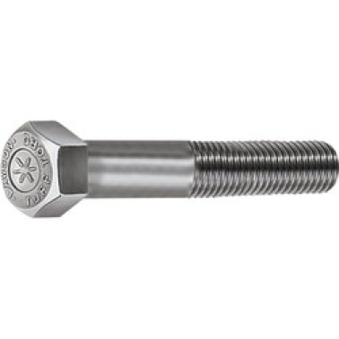 Tuff-Torq® - Hex Cap Screw, Grade 8, Alloy Steel, Zinc Finish, Coarse Thread, 9/32" Head Height, 9/16" Across Flats, 3/8-16 x 1-1/2" (Pack of 50)