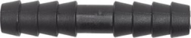 Vacuum Hose Connector, Plastic, 1/4 x 1/4", Tube x Tube (Pack of 10)