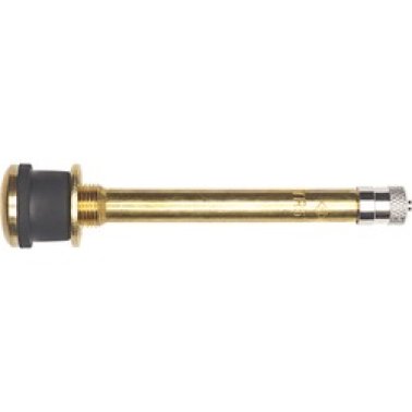 Clamp-In Tubeless Tire Valve, 1-1/2" Length Suitable for Truck and Bus Tubeless Tires (Pack of 10)